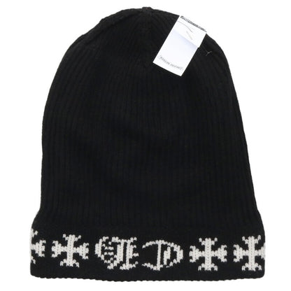 Chrome Hearts BIG DADDY Cross Ball Cashmere Beanie