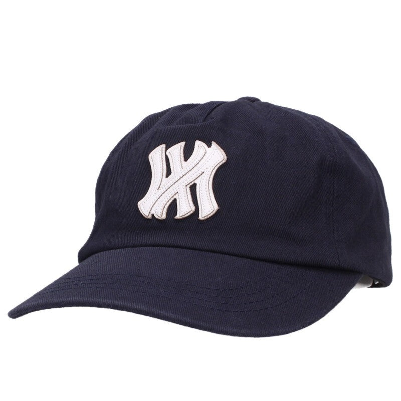 FAR FROM WHAT Cotton Logo Patch Cap Navy/White Size ONE SIZE