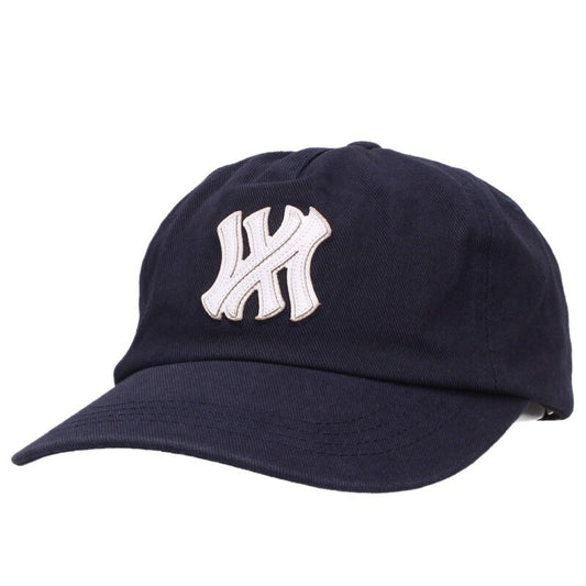FAR FROM WHAT Cotton Logo Patch Cap Navy/White Size ONE SIZE