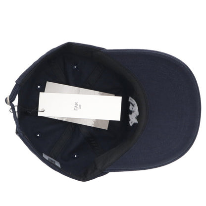 FAR FROM WHAT Cotton Logo Patch Cap Navy/White Size ONE SIZE