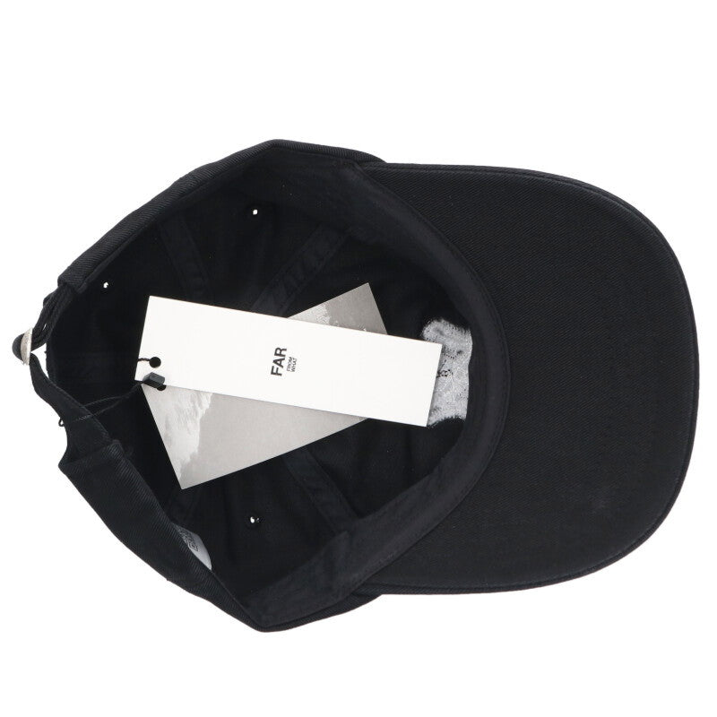 FAR FROM WHAT Cotton Logo Patch Cap Size ONE SIZE
