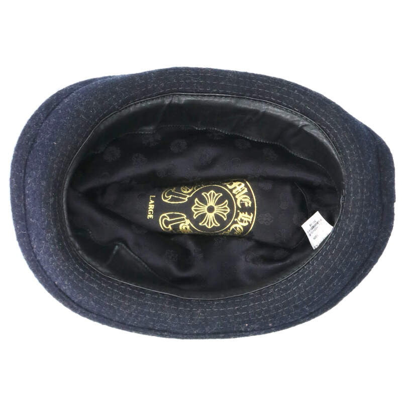 Chrome Hearts Dagger Chain Fedora Hat Multi Size ONE SIZE