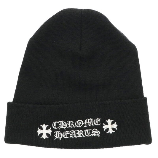 Chrome Hearts Acrylic Watch Cap Logo Beanie Black Size ONE