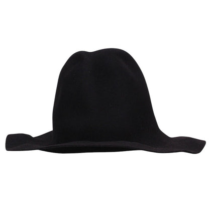 KIJIMA TAKAYUKI Rabbit Fur Felt Hat Black Size ONE SIZE