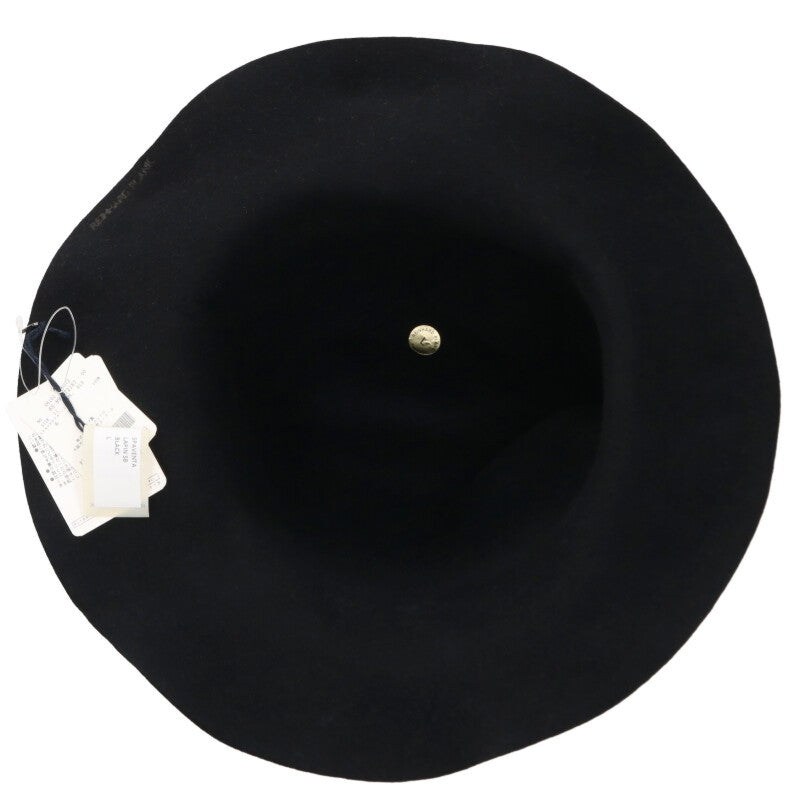 KIJIMA TAKAYUKI Rabbit Fur Felt Hat Black Size ONE SIZE