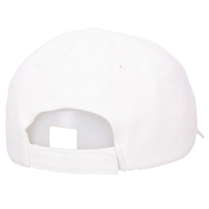 BALENCIAGA Embroidered Logo Cap White Size ONE SIZE