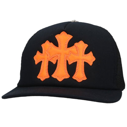 Chrome Hearts TRUCKER CAP 3 Cemetery Cross Size ONE SIZE