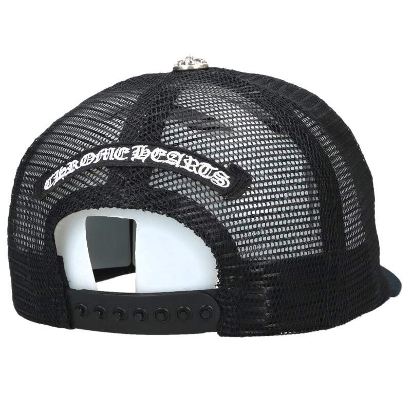 Chrome Hearts TRUCKER CAP 3 Cemetery Cross Size ONE SIZE