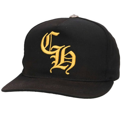 Chrome Hearts CH Embroidered Baseball Cap Size ONE Black
