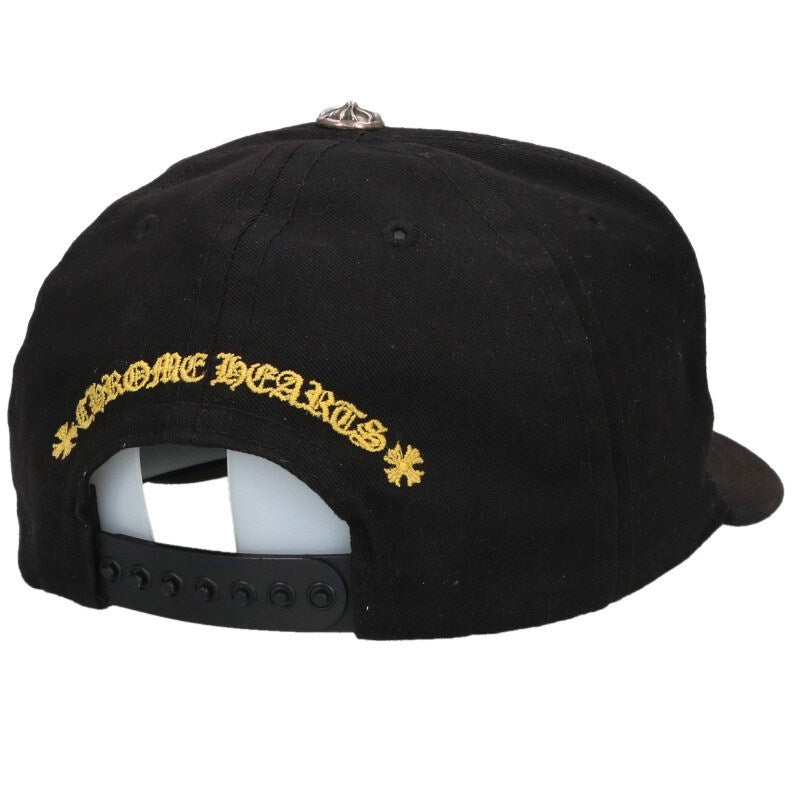 Chrome Hearts CH Embroidered Baseball Cap Size ONE Black