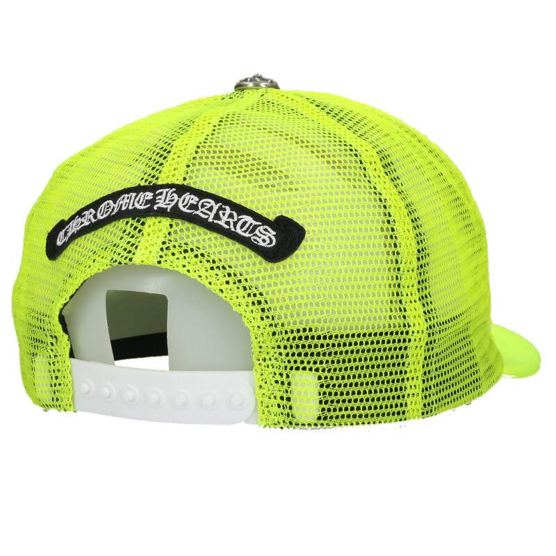 Chrome Hearts 3 Cemetery Cross Mesh Trucker Size ONE SIZE