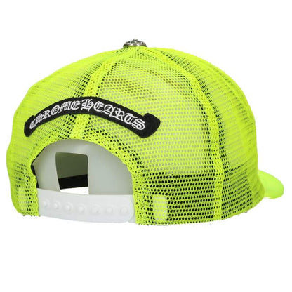 Chrome Hearts 3 Cemetery Cross Mesh Trucker Size ONE SIZE