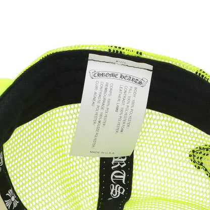 Chrome Hearts 3 Cemetery Cross Mesh Trucker Size ONE SIZE
