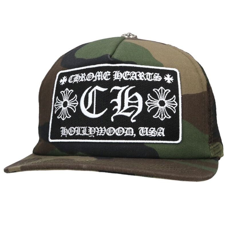 Chrome Hearts TRUCKER CAP CH Patch Crossball Size ONE Multi