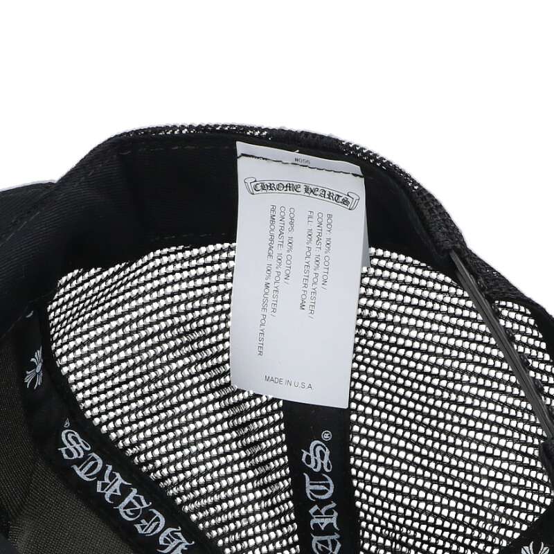 Chrome Hearts TRUCKER CAP CH Patch Crossball Size ONE SIZE