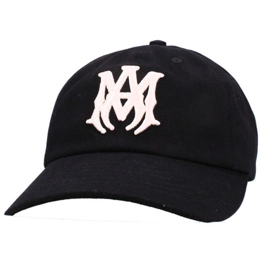 AMIRI Logo Patch Baseball Cap Black Size ONE SIZE