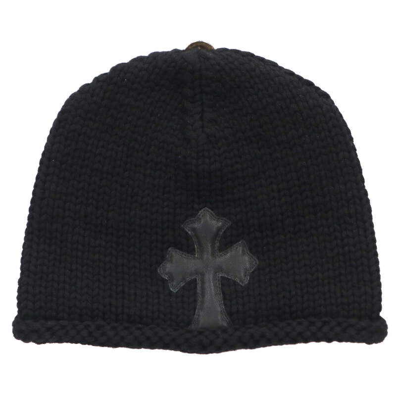 Chrome Hearts Cross Patch Cashmere Beanie Size ONE SIZE