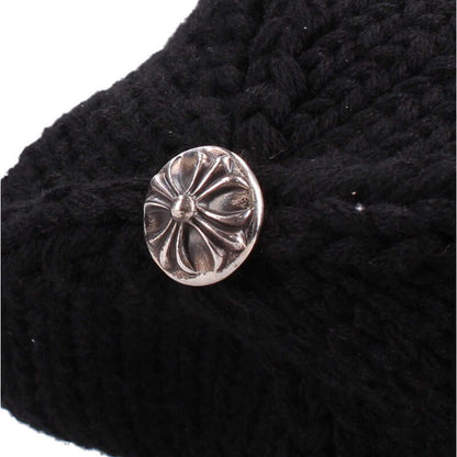 Chrome Hearts Cross Patch Cashmere Beanie Size ONE SIZE