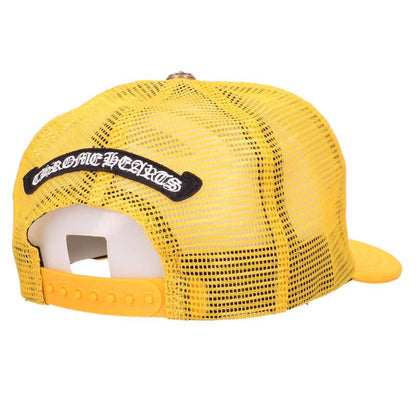 Chrome Hearts Cross Ball Logo Mesh Trucker Size ONE SIZE