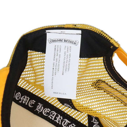Chrome Hearts Cross Ball Logo Mesh Trucker Size ONE SIZE