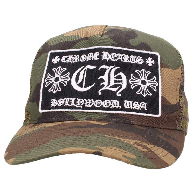 Chrome Hearts CH Patch Cross Ball Trucker Size ONE SIZE