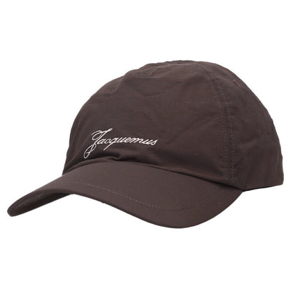 JACQUEMUS 99AW Valencon Baseball Cap Brown Size ONE SIZE