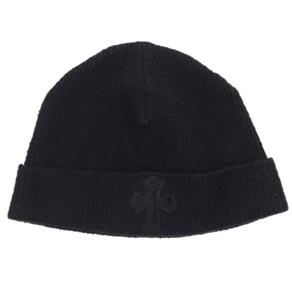 Chrome Hearts BADDA BING Calf Hair Patch Beanie Size ONE