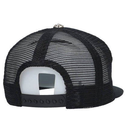 Chrome Hearts CH Patch Cross Ball Mesh Trucker Size ONE SIZE