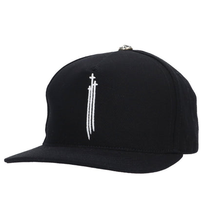 Chrome Hearts RS Cross Embroidery Hat Black Size ONE SIZE
