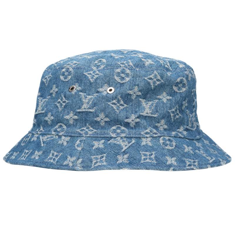 LOUISVUITTON Monogram Essential Reversible Denim Bucket Hat