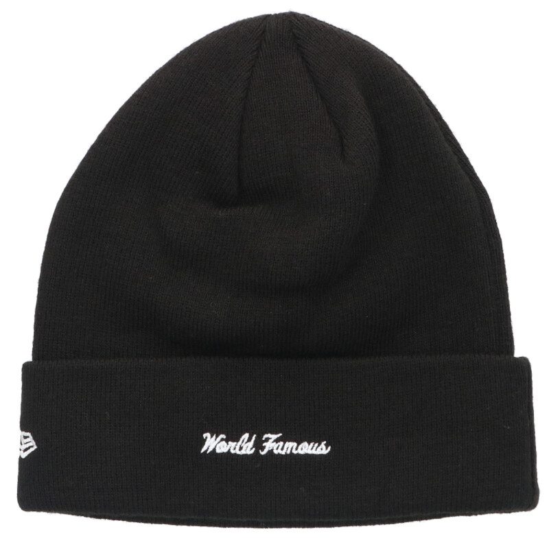 SUPREME New Era Box Logo Beanie Black Acrylic Size ONE SIZE