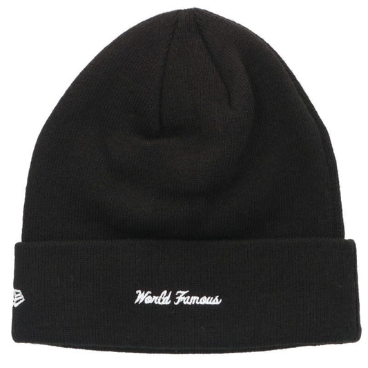 SUPREME New Era Box Logo Beanie Black Acrylic Size ONE SIZE