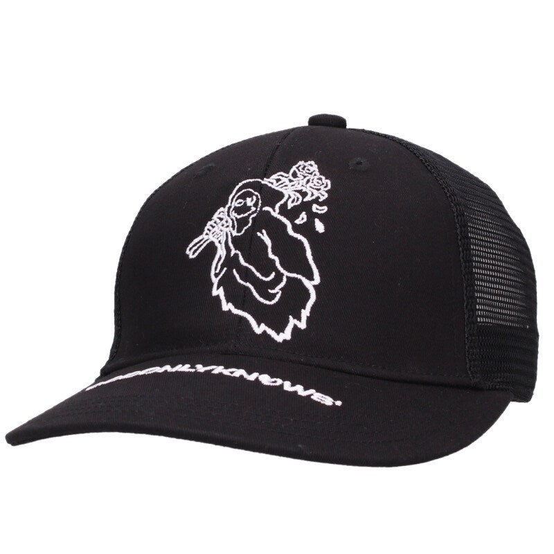 GODONLYKNOWS Mesh Cap Black Size ONE SIZE