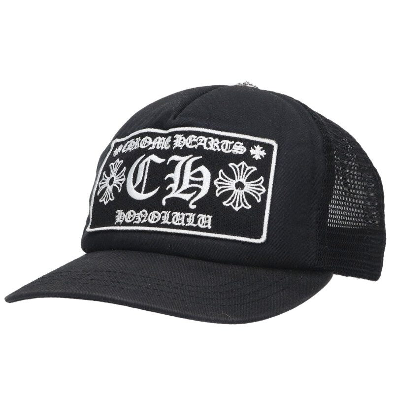 Chrome Hearts CH Patch Cross Ball Trucker Size ONE SIZE