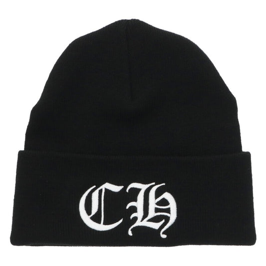 Chrome Hearts CH Embroidered Wool Beanie Black
