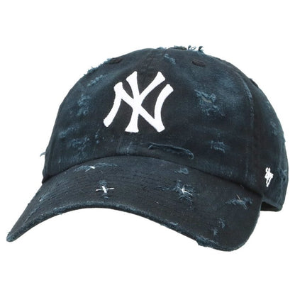 Apt. NY Logo Distressed Cap Black Size ONE SIZE