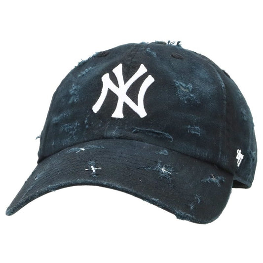Apt. NY Logo Distressed Cap Black Size ONE SIZE