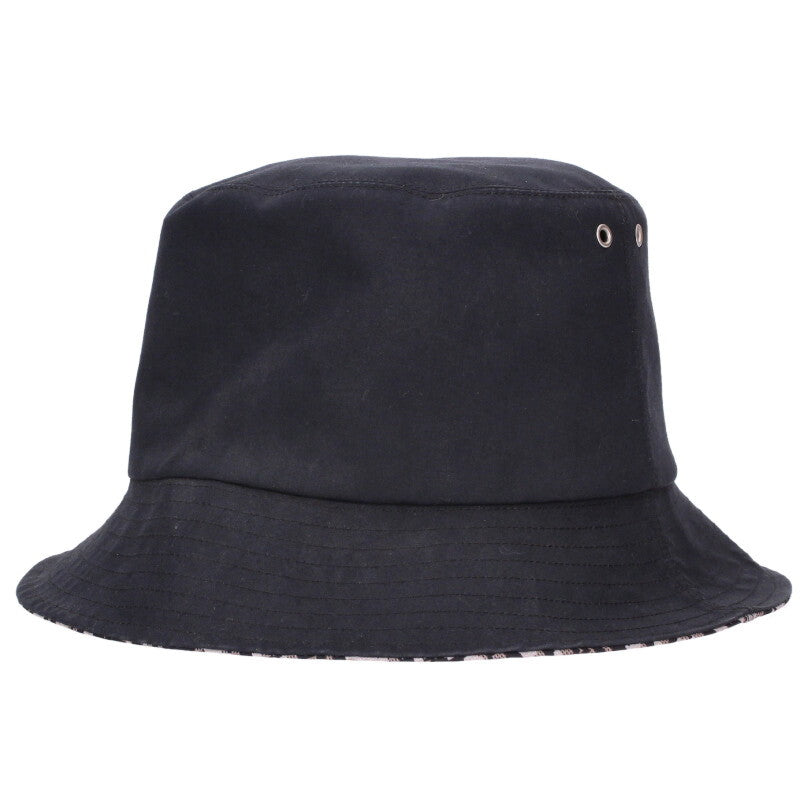 Christian Dior Oblique Lined Bucket Hat Black Size ONE SIZE
