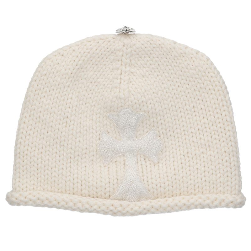 Chrome Hearts Beaded Cross Patch Cashmere Size ONE SIZE