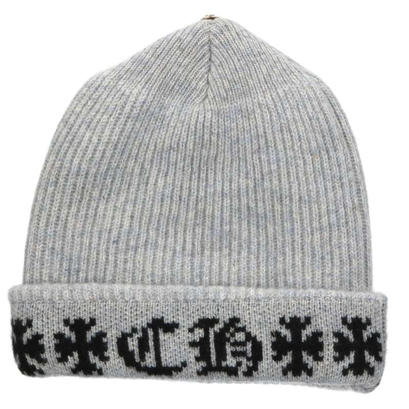 Chrome Hearts Cashmere Big Daddy CH Plus Beanie