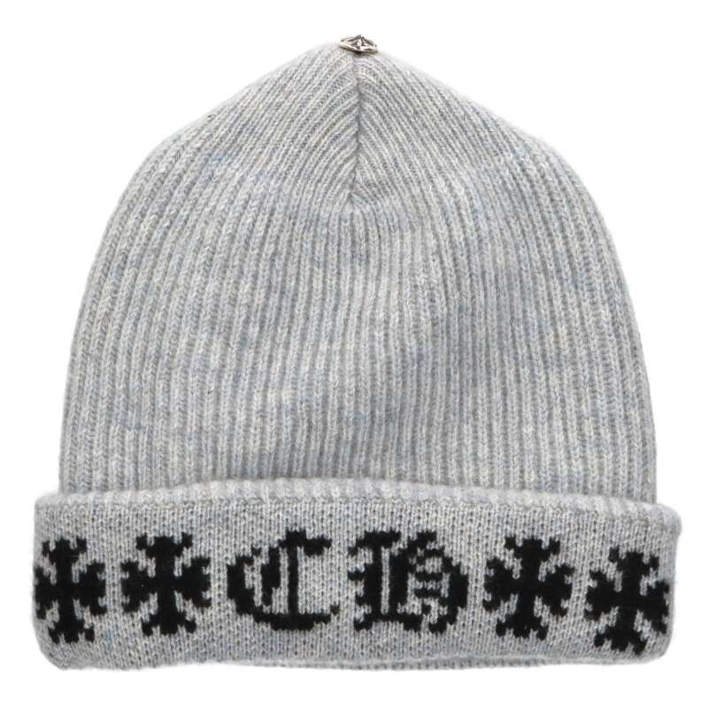 Chrome Hearts Cashmere Big Daddy CH Plus Beanie