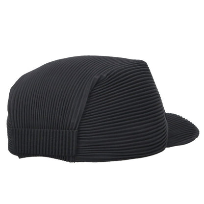 HOMME PLISSE ISSEY MIYAKE Pleated Hat Black Size ONE SIZE