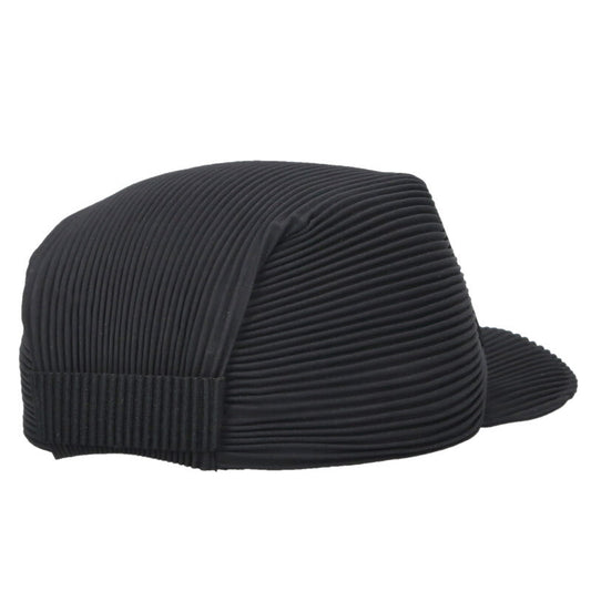 HOMME PLISSE ISSEY MIYAKE Pleated Hat Black Size ONE SIZE