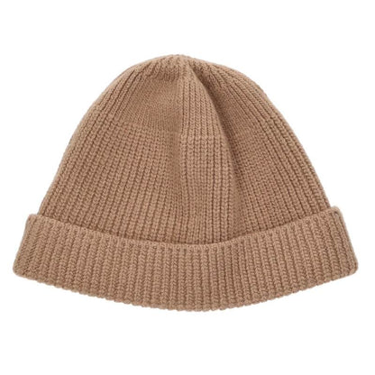 PRADA Triangle Logo Wool Cashmere Hat Size ONE SIZE