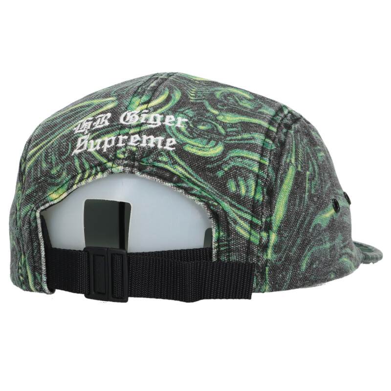 SUPREME 23AW H.R. Giger Camp Cap Green Size ONE SIZE