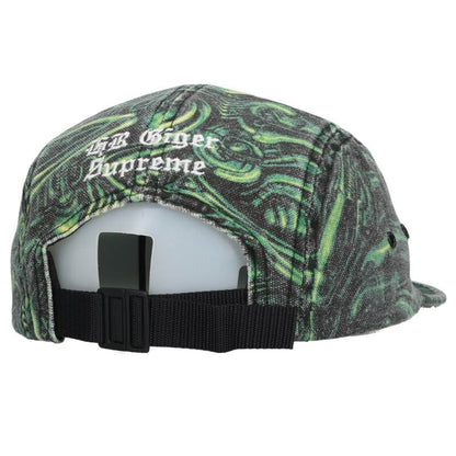 SUPREME 23AW H.R. Giger Camp Cap Green Size ONE SIZE