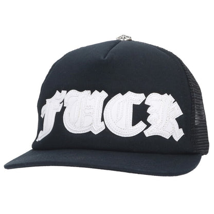 Chrome Hearts FUCK Patch Crossball Trucker Cap Size ONE SIZE