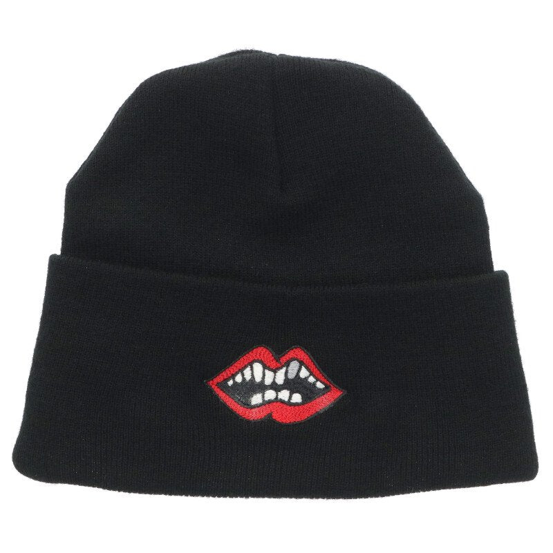 Chrome Hearts Chomper Embroidered Acrylic Beanie