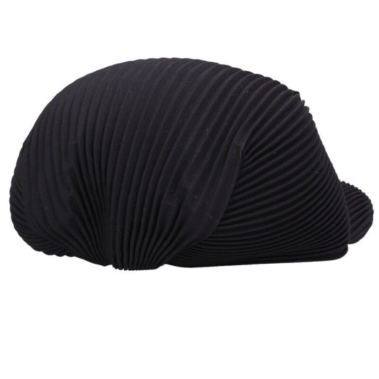 HOMME PLISSE ISSEY MIYAKE Pleated Cap Black Size ONE SIZE