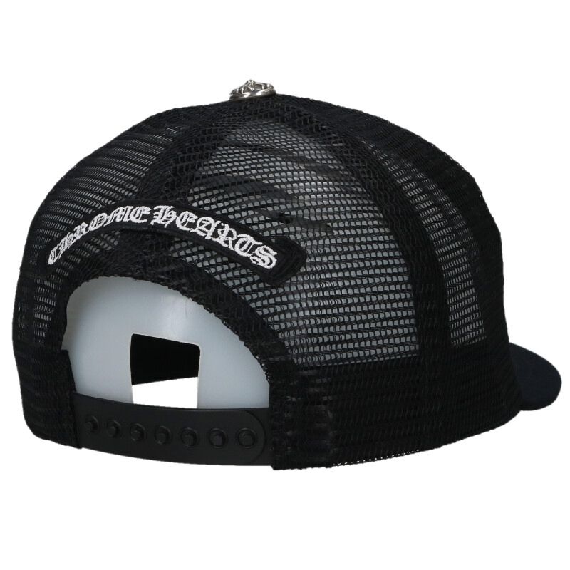 Chrome Hearts 3 Cross Patch Leather Mesh Size ONE SIZE